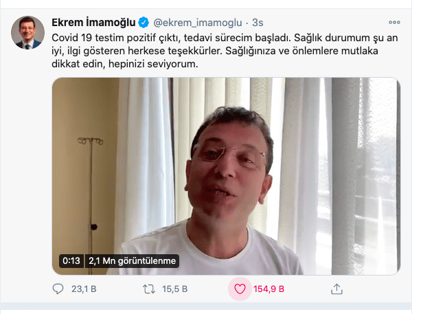 Ekrem İmamoğlu VKV Amerikan Hastanesi'nde!..