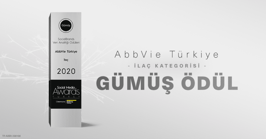 AbbVie, Social Media Awards Turkey 2020 ‘Gümüş Ödül’ü aldı