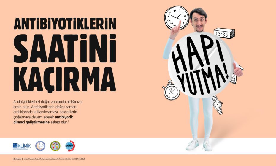 Antibiyotik için hekimlere ve eczacılara ısrarcı olmayın!
