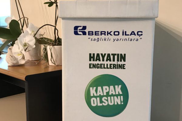 Kapak olsun projesine Berko İlaç desteği!