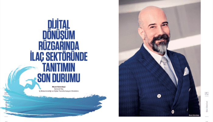 Özgün içerik ve grafik tasarımının yanında her sayısında ele aldığı konuları hem akademiden hem de endüstriden alanının en etkin isimleriyle sayfalarına taşımasıyla ve konuları derinlemesine, çok yönlü ele almasıyla dikkat çeken Fikir Liderleri Dergisi, yeni sayısında; ülkemiz ilaç endüstrisi yöneticilerinin çok yakından tanıdığı, iş mükemmelliği ve dijital dönüşüm dendiğinde akla ilk gelen otör isimlerden olan Murat Gümrükçü'nün tanıtım ile ilgili önemli güncellemeler içeren değerlendirmelerine yer verdi. Şimdi sizleri güzel bir pazar okumasıyla baş başa bırakıyoruz...
