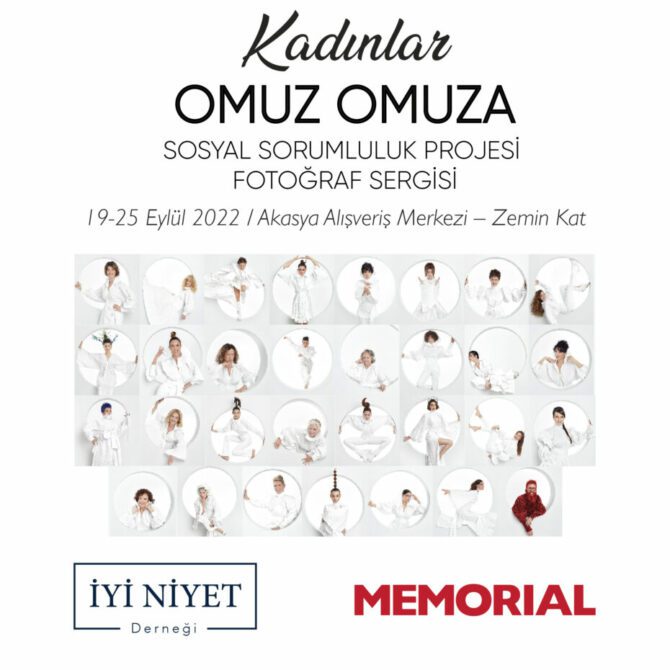 Mart ayında Zorlu Performans Sanatları Merkezi’nde lansmanı gerçekleştirilen “KADINLAR OMUZ OMUZA” projesi; Zorlu Center, Memorial Bahçelievler ve Şişli Sanat Galerileri, Palladium Alışveriş Merkezi ve Galeria AVM’de sergilendi. 12 Ağustos-12 Eylül tarihleri arasında Ankara Esenboğa Havalimanı TAV Galeri Sergi Alanında ziyaret edilecek olan proje, 19-25 Eylül tarihleri arasında ise Akasya Alışveriş Merkezi’nde kadın istihdamı ve kadınların meslek sahibi olabilmelerine yönelik farkındalık oluşturmaya devam edecek.